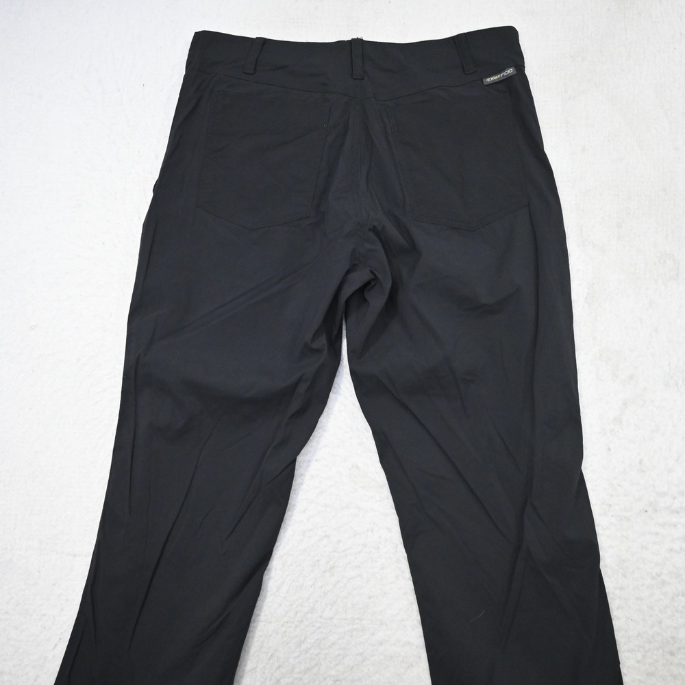 ExOfficio Hiking Pants Mens 32x27 Black‎ Lightweight Straight Leg Nylon Stretch - Picture 9 of 10